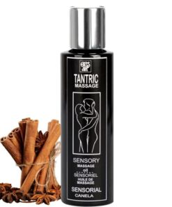 EROS-ART - ACEITE MASAJE TANTRICO NATURAL Y AFRODISÍACO CANELA 100 ML