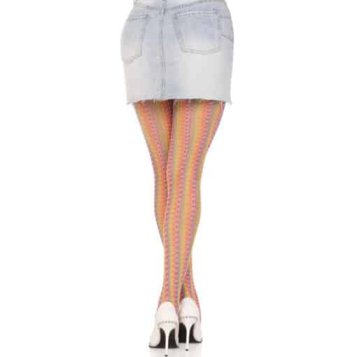 LEG AVENUE - MEDIAS DE CROCHET MULTICOLOR - Imagen 2