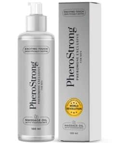 PHEROSTRONG - ACEITE DE MASAJE EXCLUSIVE PARA HOMBRE 100 ML