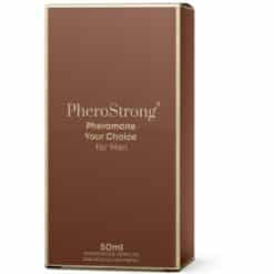 PHEROSTRONG - PERFUME CON FEROMONAS YOUR CHOICE PARA HOMBRE 50 ML - piKanteo | Despierta tu lado más piKante