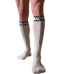 MACHO - CALCETINES FINOS BLANCO TALLA ÚNICA
