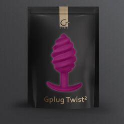 G-VIBE - GPLUG TWIST 2 PLUG ANAL MORADO - piKanteo | Despierta tu lado más piKante