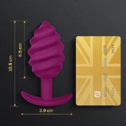 G-VIBE - GPLUG TWIST 2 PLUG ANAL MORADO - piKanteo | Despierta tu lado más piKante
