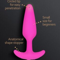 G-VIBE - GPLUG PLUG ANAL VIBRADOR XS FUCSIA - piKanteo | Despierta tu lado más piKante