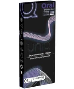 UNIQ - ORAL MASK PRESERVATIVOS SIN LATEX 3 UNIDADES