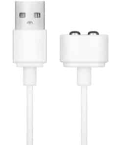 SATISFYER - CABLE USB CARGADOR BLANCO