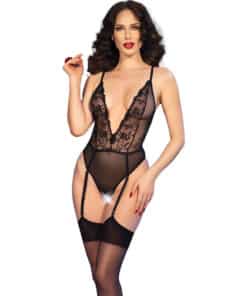 CHILIROSE - CR 4722 BODY CROTCHLESS NEGRO L