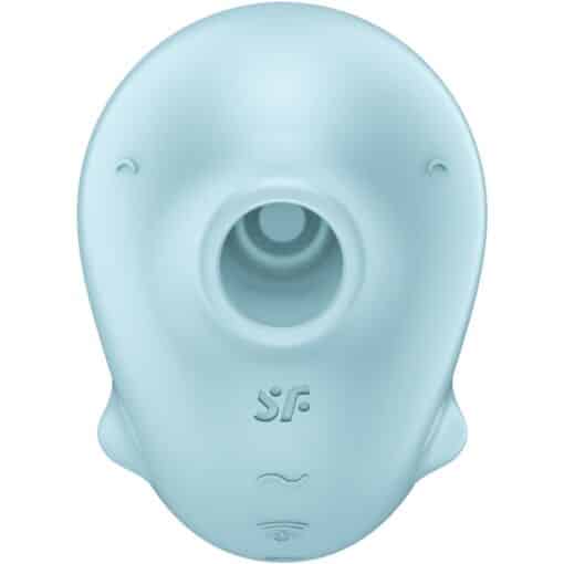SATISFYER - SASSY SEAL ESTIMULADOR & VIBRADOR AZUL - Imagen 4