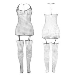 SUBBLIME - 951955 BODYSTOCKING DE REJILLA BRILLANTE TALLA ÚNICA - piKanteo | Despierta tu lado más piKante