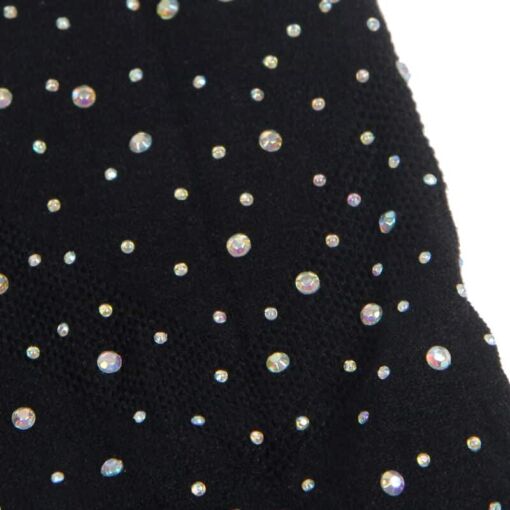 SUBBLIME - 952198 VESTIDO DE REJILLA CON DIAMANTES BRILLANTES NEGRO TALLA ÚNICA - Imagen 8
