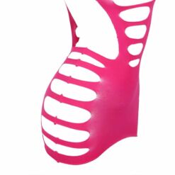 SUBBLIME - 952273 VESTIDO DE REJILLA ELÁSTICO MANGA LARGA ROSA TALLA ÚNICA - piKanteo | Despierta tu lado más piKante