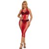 SUBBLIME - 952327 VESTIDO DE REJILLA LARGO ROJO TALLA ÚNICA - piKanteo | Despierta tu lado más piKante