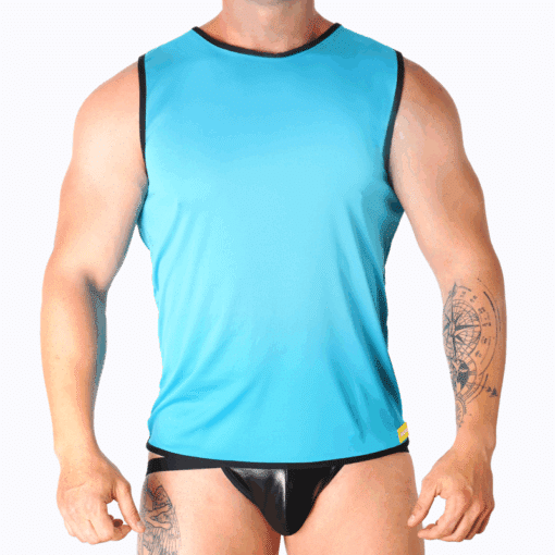 MACHO - CAMISETA AZUL L/XL