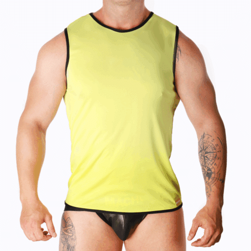 MACHO - CAMISETA AMARILLO L/XL