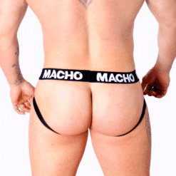 MACHO - MX25NC JOCK CUERO NEGRO L - piKanteo | Despierta tu lado más piKante