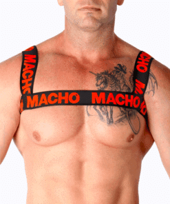 MACHO - ARNÉS DOBLE ROJO