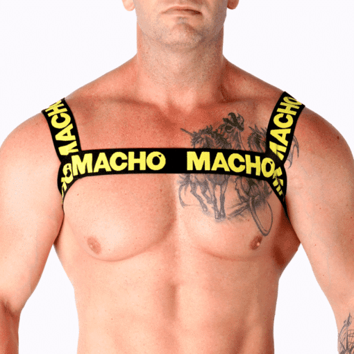 MACHO - ARNÉS DOBLE AMARILLO