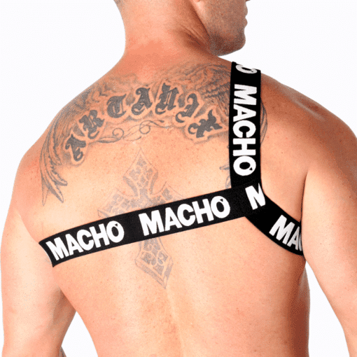 MACHO - ARNÉS ROMANO BLANCO L/XL - Imagen 3