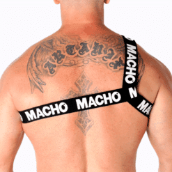 MACHO - ARNÉS ROMANO BLANCO L/XL - piKanteo | Despierta tu lado más piKante