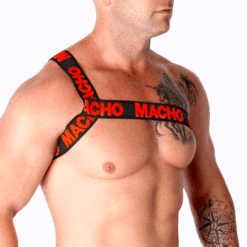 Alternative view of MACHO - ARNÉS ROMANO ROJO L/XL