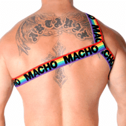 MACHO - ARNÉS ROMANO PRIDE S/M - piKanteo | Despierta tu lado más piKante
