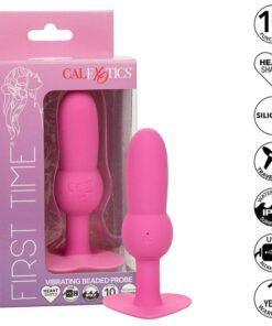 CALEXOTICS - FIRST TIME PLUG ANAL CON CUENCAS 10 VIBRACIONES ROSA