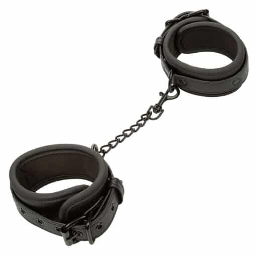 CALEXOTICS - NOCTURNAL ESPOSAS DE TOBILLO CUERO AJUSTABLE NEGRO - Imagen 2