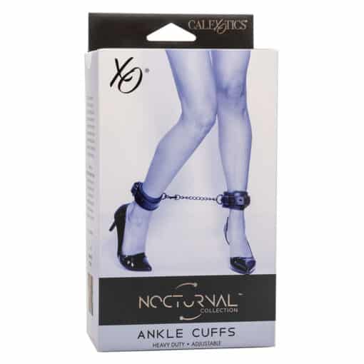 CALEXOTICS - NOCTURNAL ESPOSAS DE TOBILLO CUERO AJUSTABLE NEGRO - Imagen 7