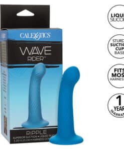 CALEXOTICS - WAVE RIDER RIPPLE PLUG ANAL AZUL