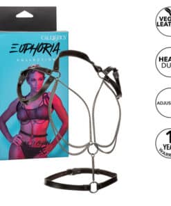 CALEXOTICS - EUPHORIA ARNÉS ESTILO CABESTRO CON MÚLTIPLES CADENAS PREMIUM