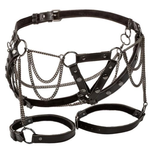 CALEXOTICS - EUPHORIA ARNÉS DE MUSLO CON CADENAS PREMIUM - Imagen 2