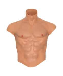 HIDDEN DESIRE - ALTER EGO CAMISETA SILICONA TORSO MASCULINO CON ABDOMINALES NATURAL