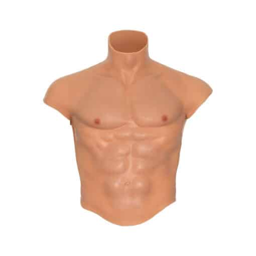 HIDDEN DESIRE - ALTER EGO CAMISETA SILICONA TORSO MASCULINO CON ABDOMINALES NATURAL