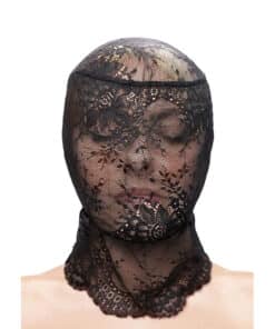 NS NOVELTIES - FETISH & FASHION PASAMONTAÑAS DE ENCAJE NEGRO