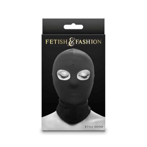 NS NOVELTIES - FETISH & FASHION PASAMONTAÑAS APERTURA DE OJOS NYLON NEGRO - Imagen 2