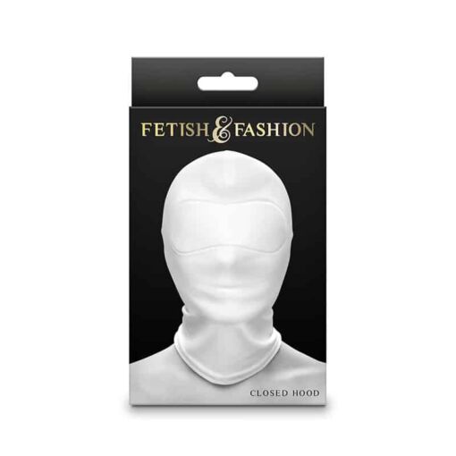 NS NOVELTIES - FETISH & FASHION PASAMONTAÑAS COMPLETO NYLON BLANCO - Imagen 2