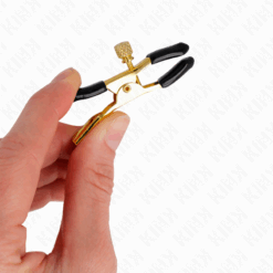 KINK - PINZAS PARA PEZONES DORADO 6 CM - piKanteo | Despierta tu lado más piKante