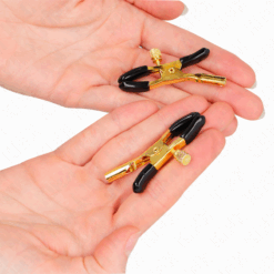KINK - PINZAS PARA PEZONES DORADO 6 CM - piKanteo | Despierta tu lado más piKante