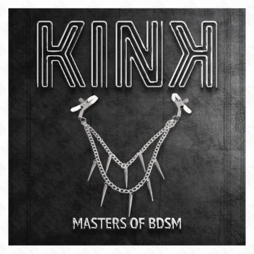 KINK - PINZAS PARA PEZONES CON CADENA DE PÚAS 30 CM - Imagen 5