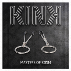 KINK - PINZAS PARA PEZONES FINA CON ARO PLATEADO 7 CM - piKanteo | Despierta tu lado más piKante