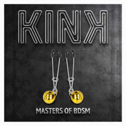KINK - PINZAS PARA PEZONES FINA CON CASCABEL DORADO 7 CM - piKanteo | Despierta tu lado más piKante