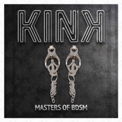 KINK - PINZAS PARA PEZONES ESTILO JAPONÉS CON CADENAS PLATEADO - piKanteo | Despierta tu lado más piKante