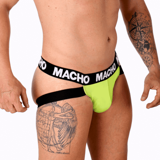MACHO - MX28FA JOCK AMARILLO L - Imagen 2