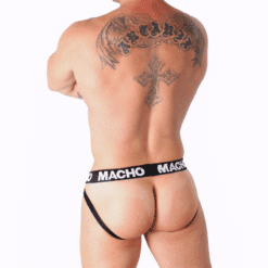 MACHO - MX26X1 JOCK REJILLA BLANCO S - piKanteo | Despierta tu lado más piKante
