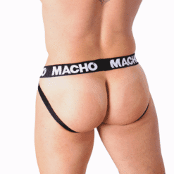 MACHO - MX26X1 JOCK REJILLA BLANCO S - piKanteo | Despierta tu lado más piKante