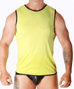 MACHO - CAMISETA AMARILLO S/M