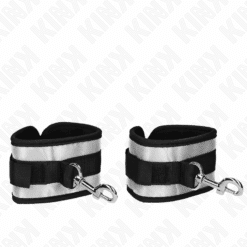 KINK - MUÑEQUERAS NEOPRENO GRISES 23 X 5 CM - piKanteo | Despierta tu lado más piKante