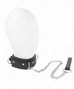 KINK - COLLAR CON CORREA 65 CM 3 ANILLOS MODELO 1 AJUSTABLE 38-49 CM X 5 CM