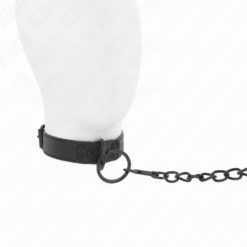 KINK - COLLAR CON CORREA 65 CM OSCURO AJUSTABLE 37-54 CM X 3 CM - piKanteo | Despierta tu lado más piKante