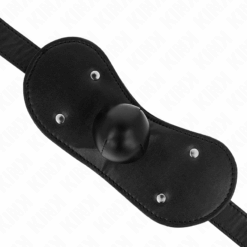 KINK - MÁSCARA BUCAL MORDAZA DE BOLA CON CERRADURA AJUSTABLE 42-60 CM - piKanteo | Despierta tu lado más piKante